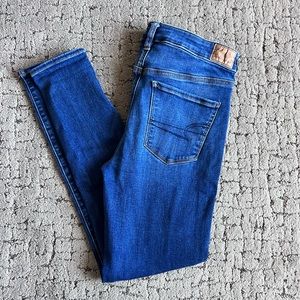 American Eagle next level high waisted jeans